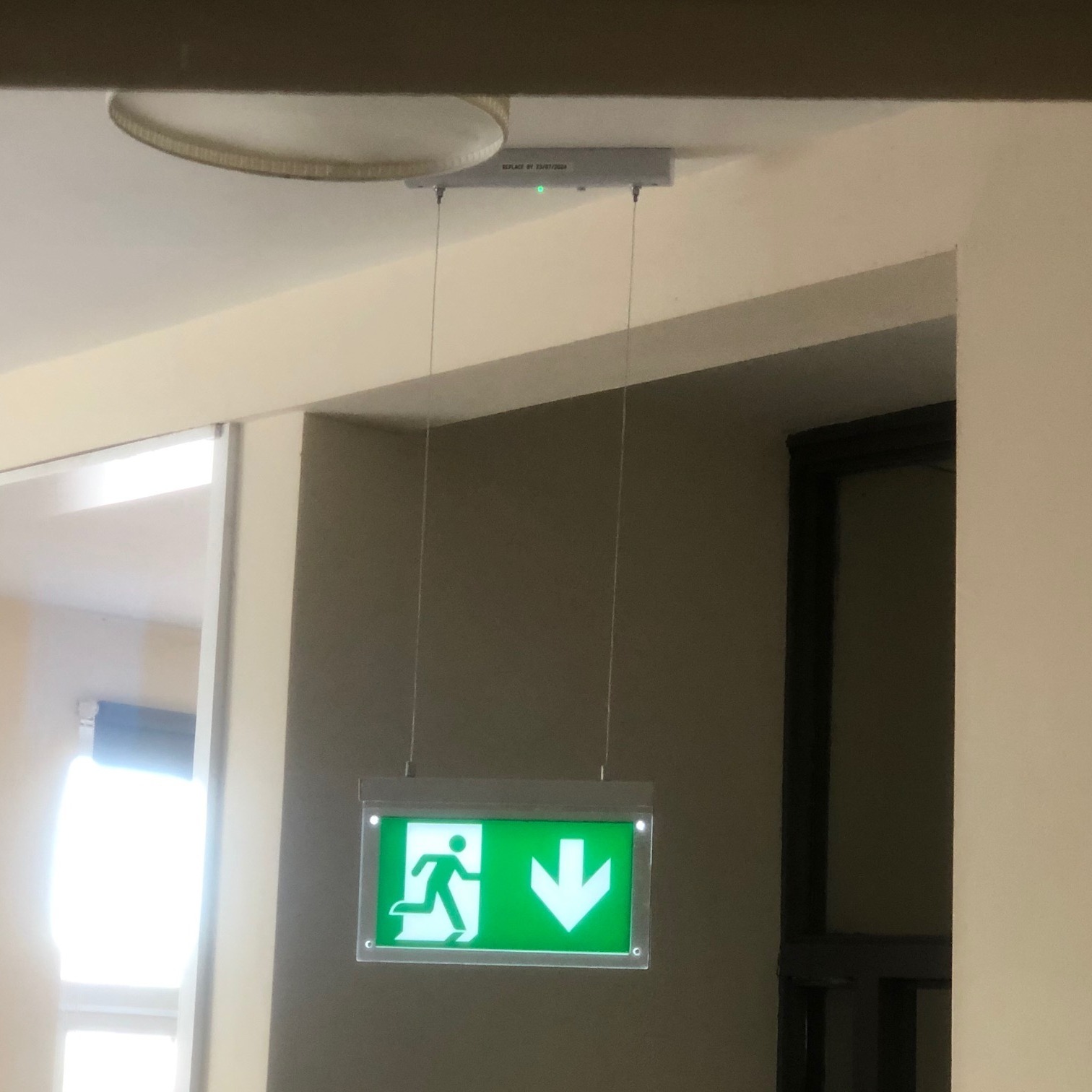 Emergency lighting installation at a HMO in Coventry by Electrical Experts