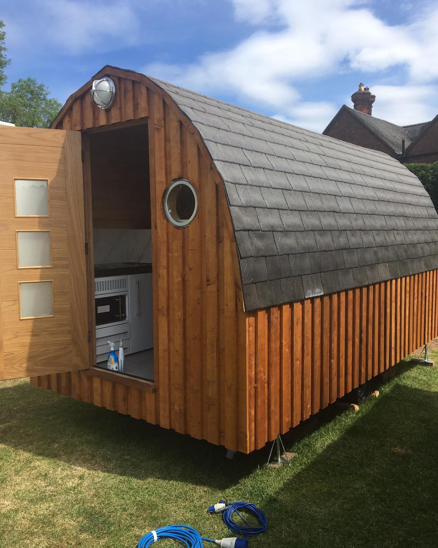 Garden pod electrical installation in Coventry by Electrical Experts