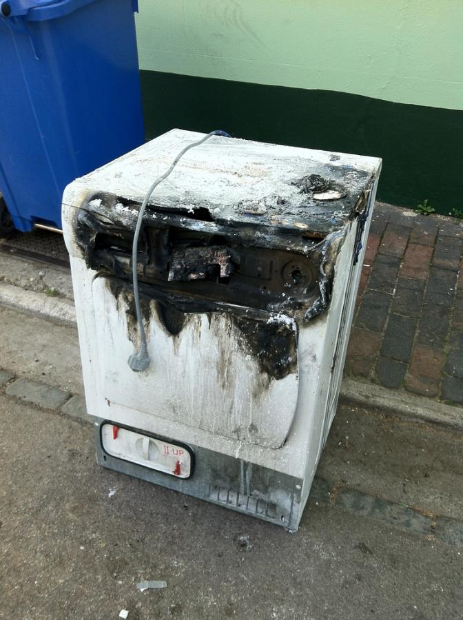 Electrical Appliance after fire